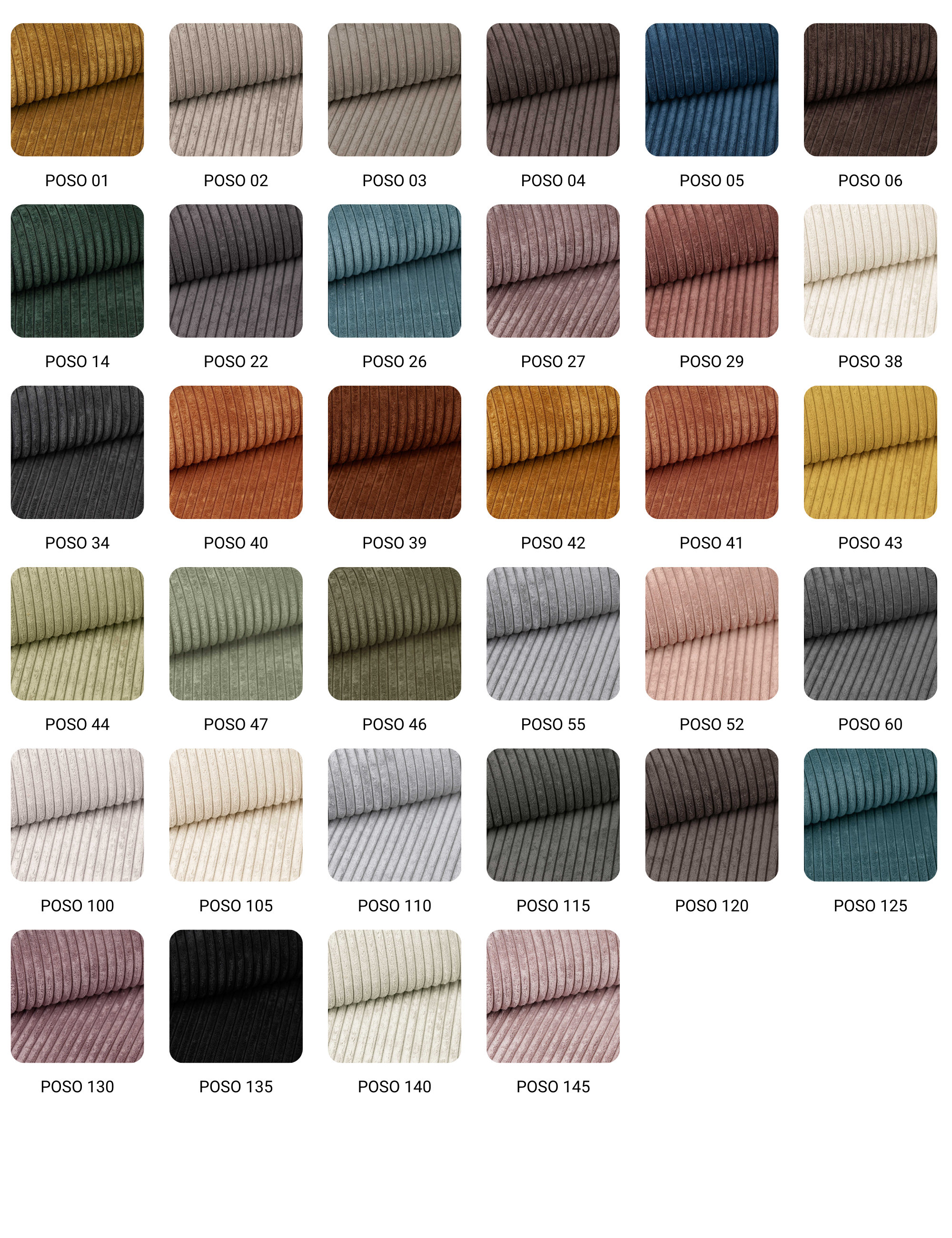 Próbnik tkaniny Poso